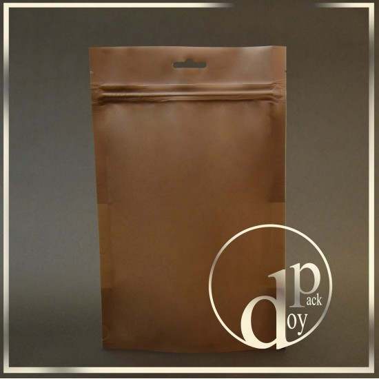 brown standup pouch (16*24)